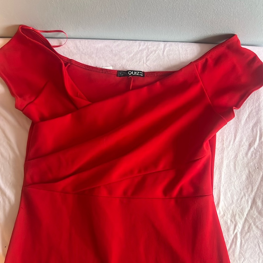 Red dress